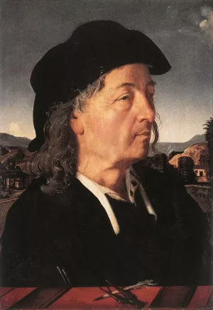 Giuliano da San Gallo painting by Piero Di Cosimo