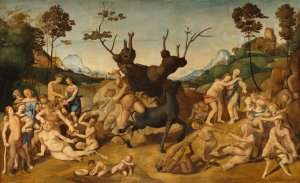 The Misfortunes of Silenus by Piero Di Cosimo Oil Painting