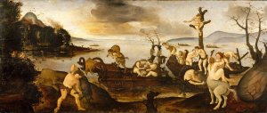 The Return from the Hunt by Piero Di Cosimo Oil Painting