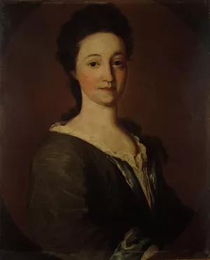 Mrs. James Pierpont by Pierpont Limner Oil Painting
