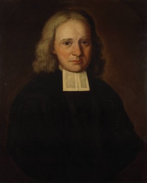 Reverend James Pierpont by Pierpont Limner Oil Painting