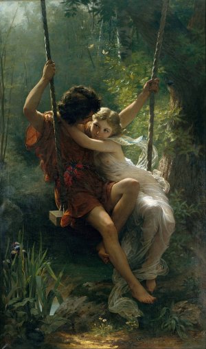 Springtime by Pierre-Auguste Cot Oil Painting