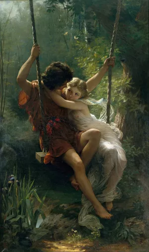 Springtime by Pierre-Auguste Cot Oil Painting