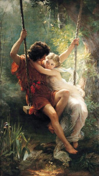 Main Product Photo of Springtime Painting by Pierre-Auguste Cot