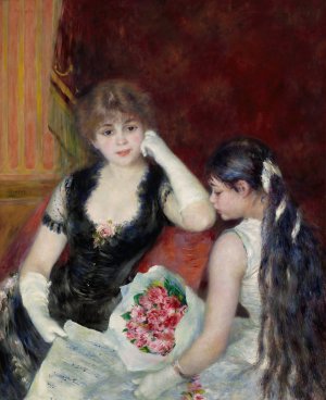 A Box at the Theater by Pierre-Auguste Renoir Oil Painting