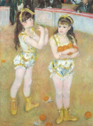 Acrobats at the Cirque Fernando by Pierre-Auguste Renoir Oil Painting