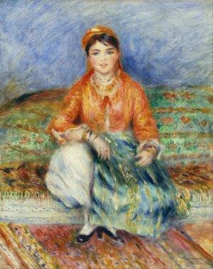 Algerian Girl by Pierre-Auguste Renoir Oil Painting