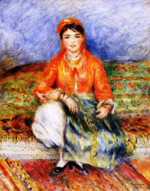 Algerian Girl by Pierre-Auguste Renoir - Oil Painting Reproduction