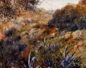 Algerian Landscape also known as The Ravine of the Wild Women painting by Pierre-Auguste Renoir