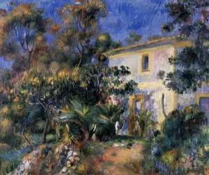 Algiers Landscape by Pierre-Auguste Renoir Oil Painting