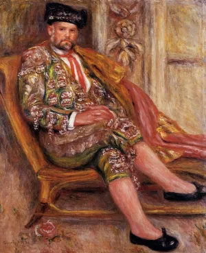 Ambroise Vollard Dressed as a Toreador painting by Pierre-Auguste Renoir