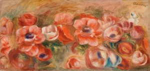 Anemones by Pierre-Auguste Renoir Oil Painting