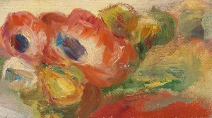 Anemones by Pierre-Auguste Renoir Oil Painting