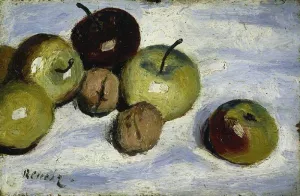 Apples and Walnuts painting by Pierre-Auguste Renoir