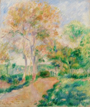 Autumn Landscape by Pierre-Auguste Renoir Oil Painting