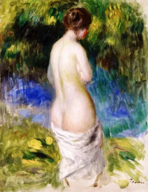 Bather 2 by Pierre-Auguste Renoir - Oil Painting Reproduction