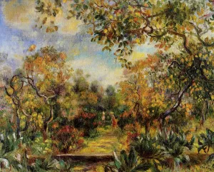 Beaulieu Landscape by Pierre-Auguste Renoir Oil Painting