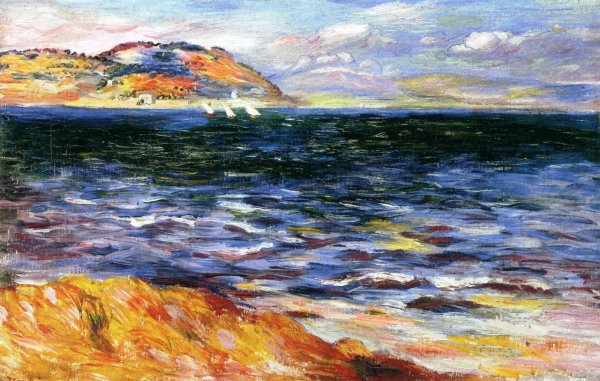 Main Product Photo of Bordighera Painting by Pierre-Auguste Renoir