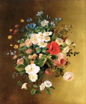 Bouquet of Flowers 2 by Pierre-Auguste Renoir Oil Painting