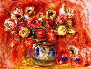 Bouquet of Flowers 3 by Pierre-Auguste Renoir - Oil Painting Reproduction