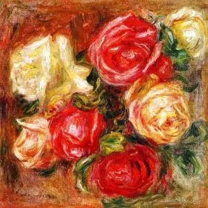 Bouquet of Flowers 4 by Pierre-Auguste Renoir - Oil Painting Reproduction