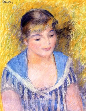 Bust of a Woman III by Pierre-Auguste Renoir Oil Painting