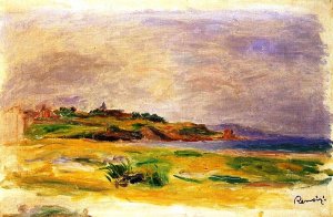Cagnes Landscape 11 by Pierre-Auguste Renoir Oil Painting