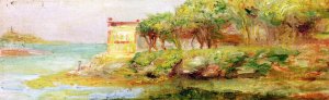 Cannes by Pierre-Auguste Renoir Oil Painting