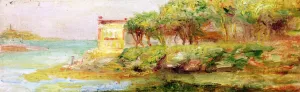 Cannes painting by Pierre-Auguste Renoir