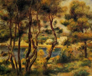 Cape Saint-Jean by Pierre-Auguste Renoir - Oil Painting Reproduction