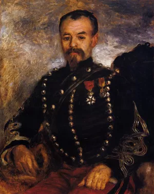 Captain Edouard Bernier painting by Pierre-Auguste Renoir