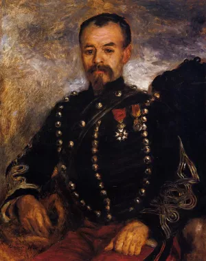 Captain Edouard Bernier by Pierre-Auguste Renoir Oil Painting
