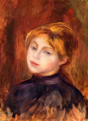 Catulle Mendez painting by Pierre-Auguste Renoir