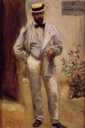Charles le Coeur by Pierre-Auguste Renoir - Oil Painting Reproduction