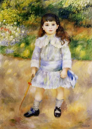 Child with a Whip by Pierre-Auguste Renoir - Oil Painting Reproduction