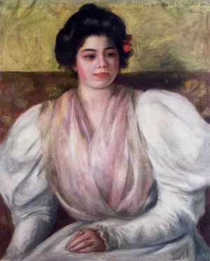 Christine Lerolle by Pierre-Auguste Renoir Oil Painting