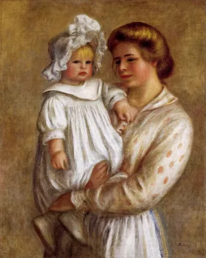 Claude and Renee also known as Claude by Pierre-Auguste Renoir Oil Painting