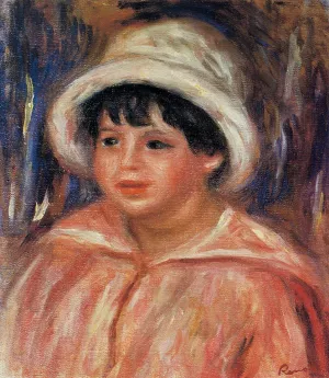 Claude Renoir by Pierre-Auguste Renoir Oil Painting