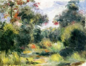 Clearing II by Pierre-Auguste Renoir - Oil Painting Reproduction