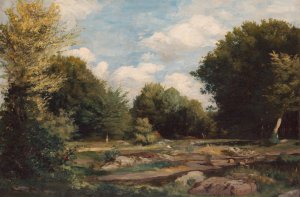 Clearing in the Woods by Pierre-Auguste Renoir Oil Painting