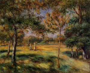Clearing by Pierre-Auguste Renoir - Oil Painting Reproduction