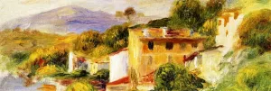 Coastal Landscape by Pierre-Auguste Renoir - Oil Painting Reproduction