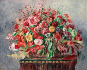 Corbeille de fleurs by Pierre-Auguste Renoir Oil Painting