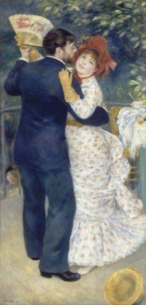 Country Dance by Pierre-Auguste Renoir Oil Painting