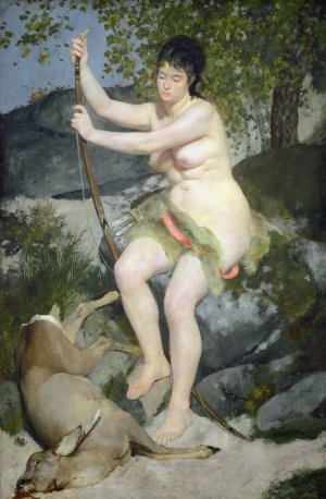 Diana by Pierre-Auguste Renoir Oil Painting