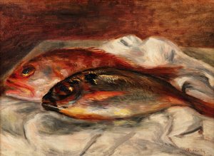 Dorade et rascasse by Pierre-Auguste Renoir Oil Painting