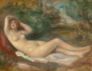 Etude De Nu by Pierre-Auguste Renoir Oil Painting