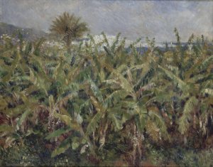 Field of Banana Trees by Pierre-Auguste Renoir Oil Painting