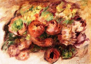 Flowers by Pierre-Auguste Renoir Oil Painting