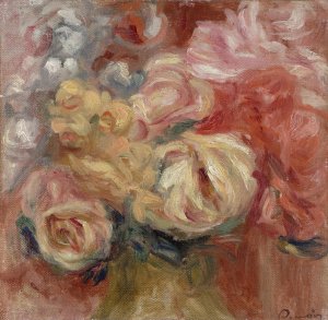 Flowers by Pierre-Auguste Renoir Oil Painting